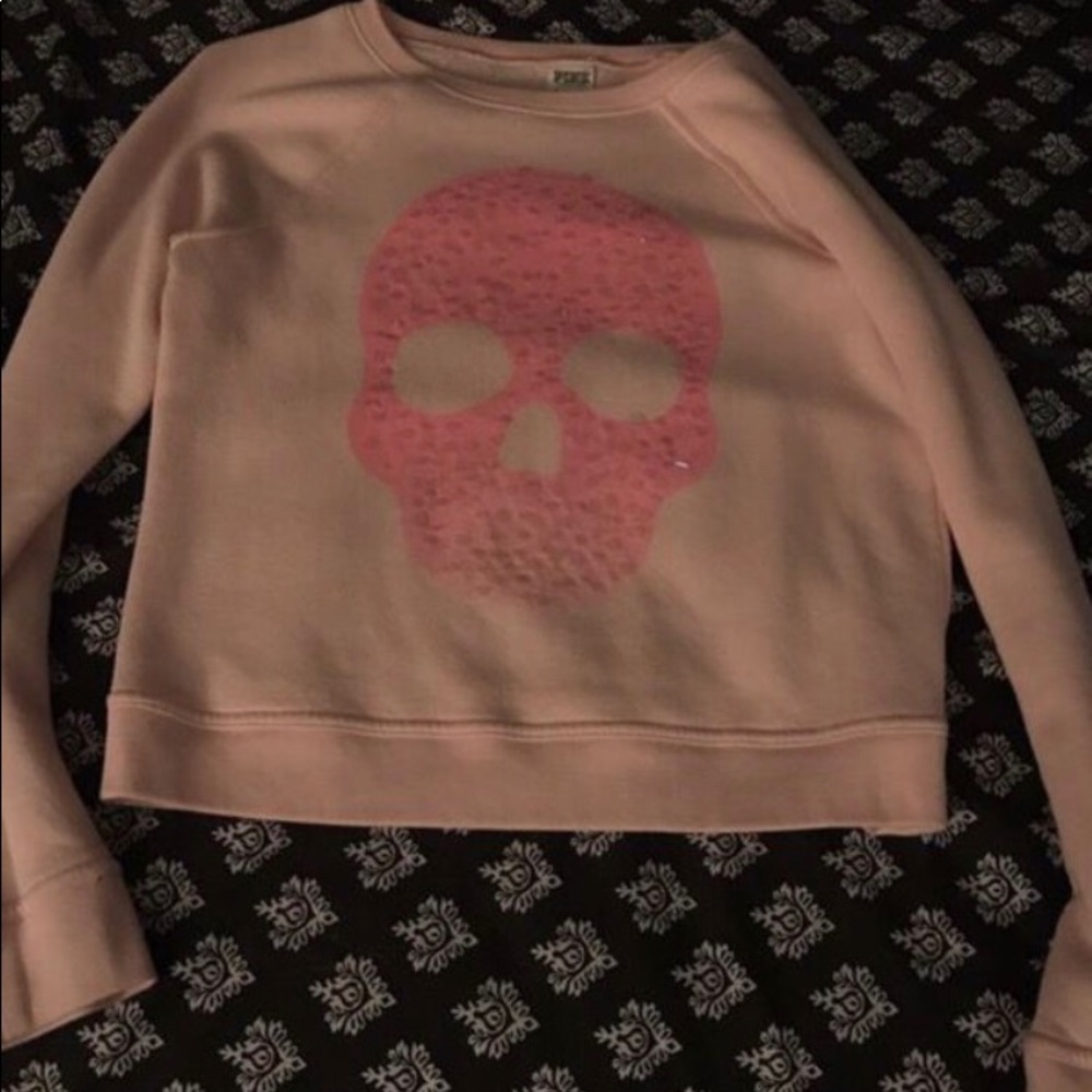 Victoria’s Secret PINK Skull Sweater